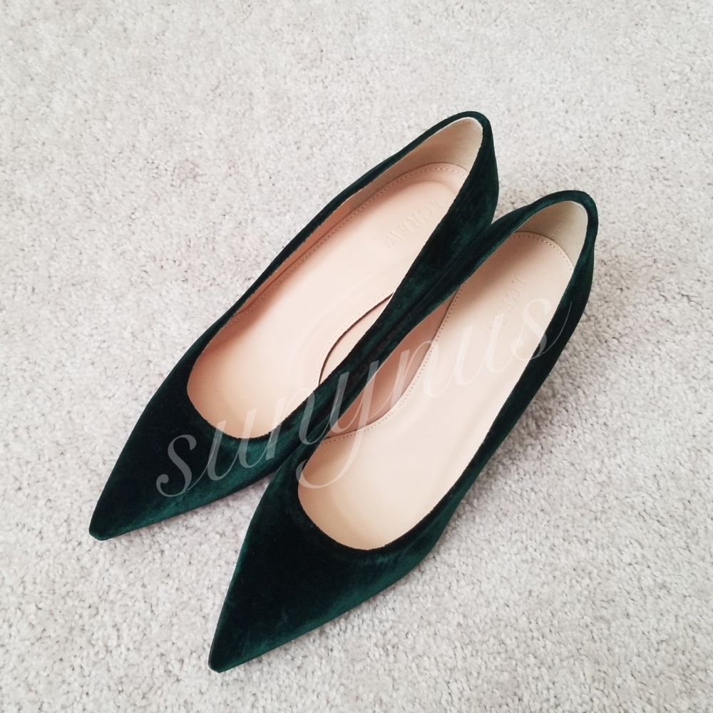 🌿HOST PICK🌿J. Crew Avery velvet pumps - Picture 5 of 6
